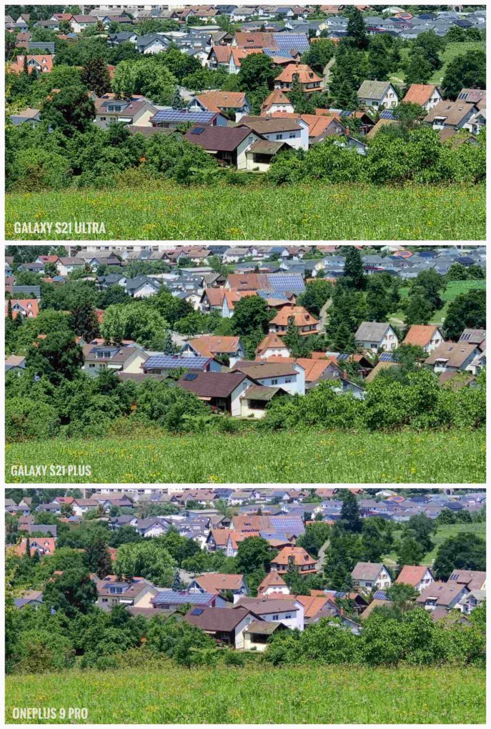 Samsung Galaxy S21 Plus camera comparison