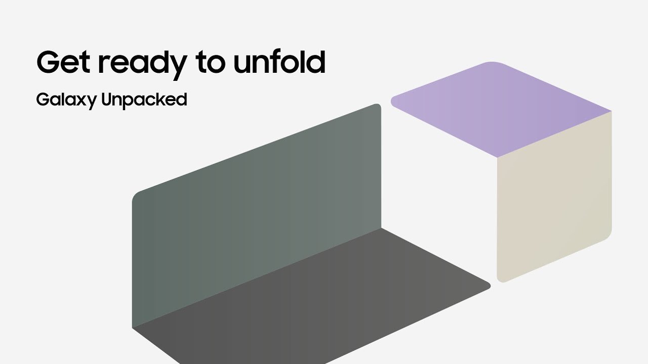 Samsung Galaxy Unpacked August 2021