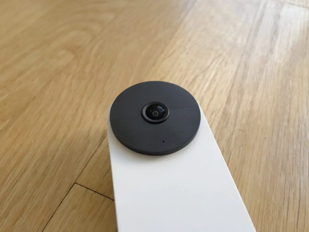 Google Nest Doorbell camera lens
