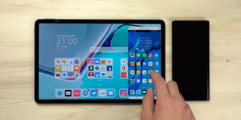Huawei MatePad 11 HarmonyOS Multi Screen Collaboration