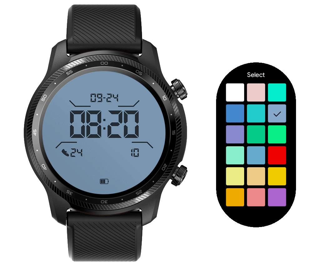 TicWatch Pro 3 Ultra Display Beleuchtung