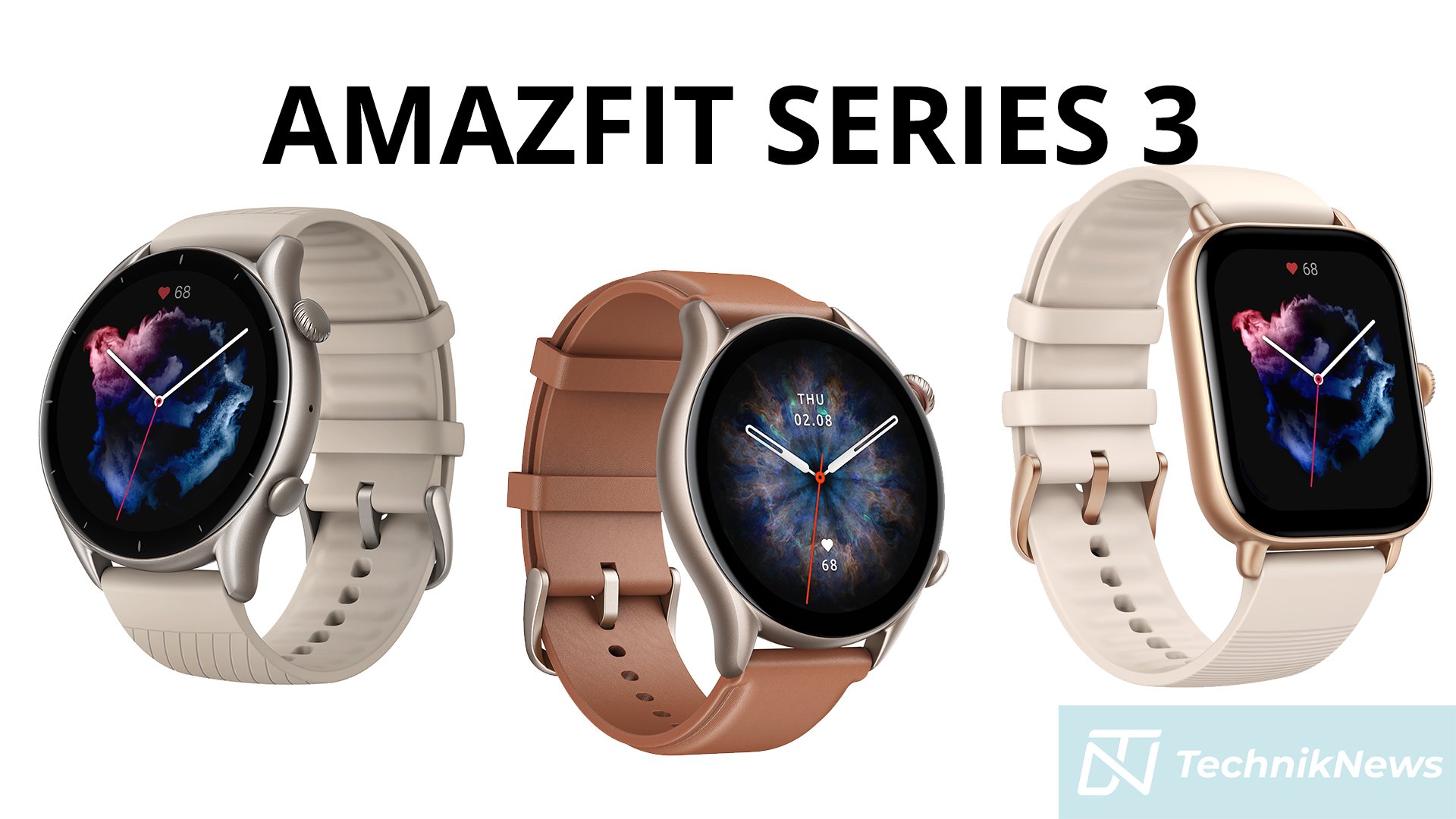 Amazfit Series 3 Titelbild