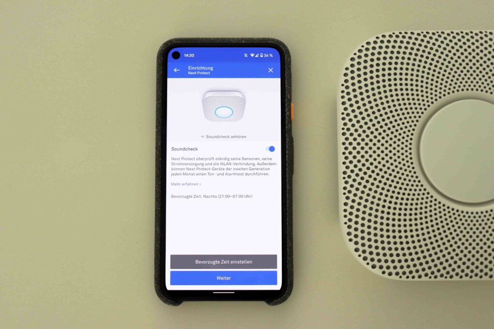 Google Nest Protect (2. Gen) Einrichtung