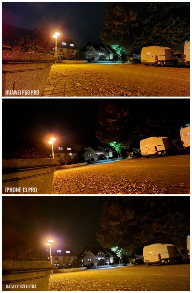 iPhone 13 Pro Camera comparison low light