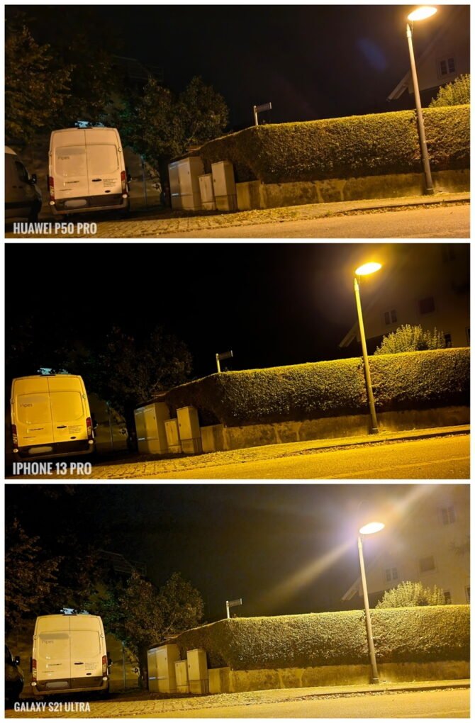 iPhone 13 Pro Camera comparison low light