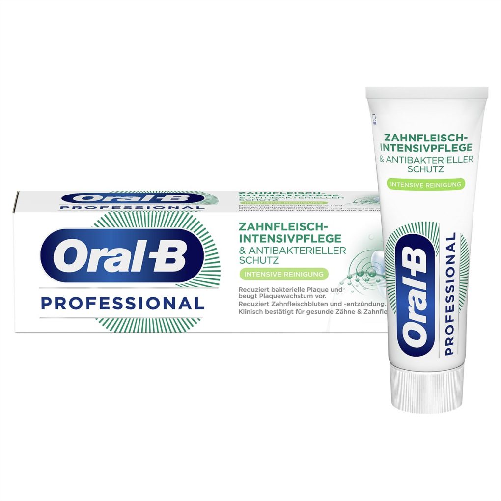 Oral-B Professional gum intensive care & antibacterial protection toothpaste