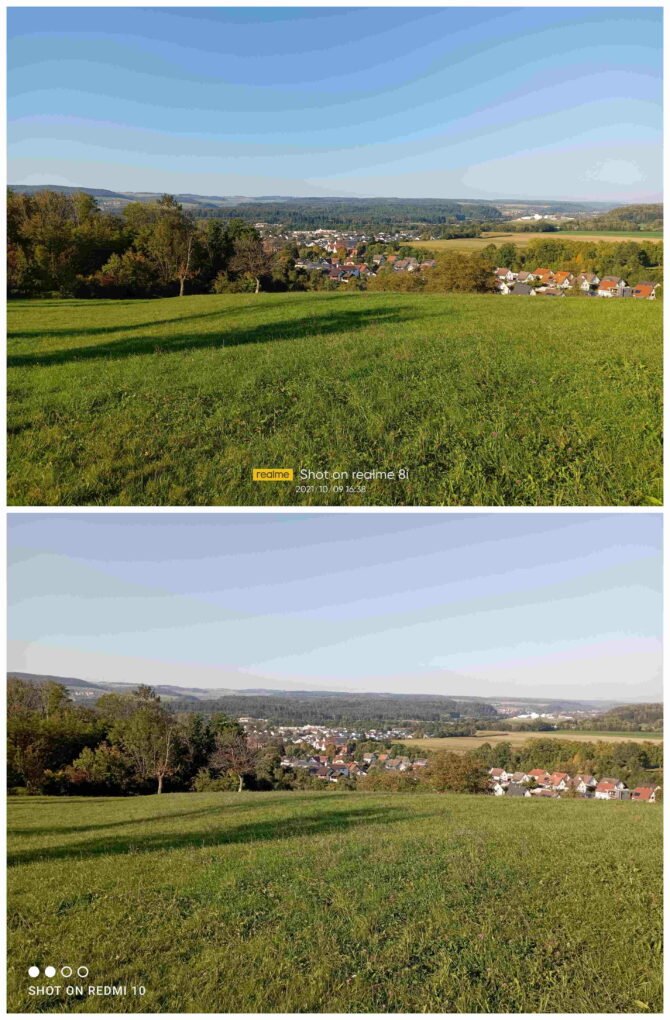 Realme 8i Kameravergleich