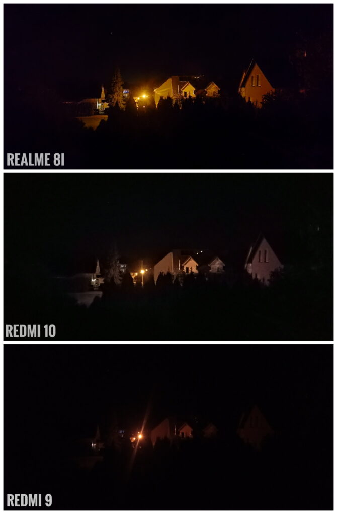 Redmi 10 camera comparison