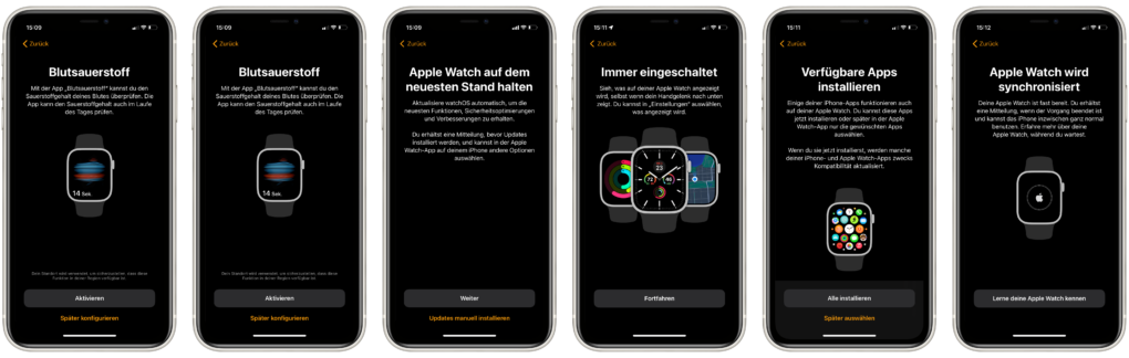 Apple Watch Series 7 setup 2