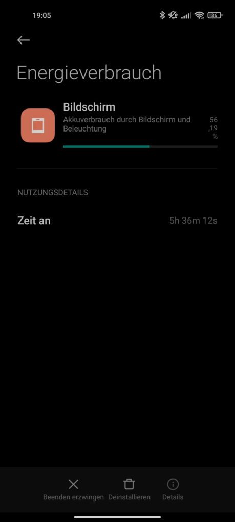 Xiaomi 11 Lite 5G NE Screen On Time