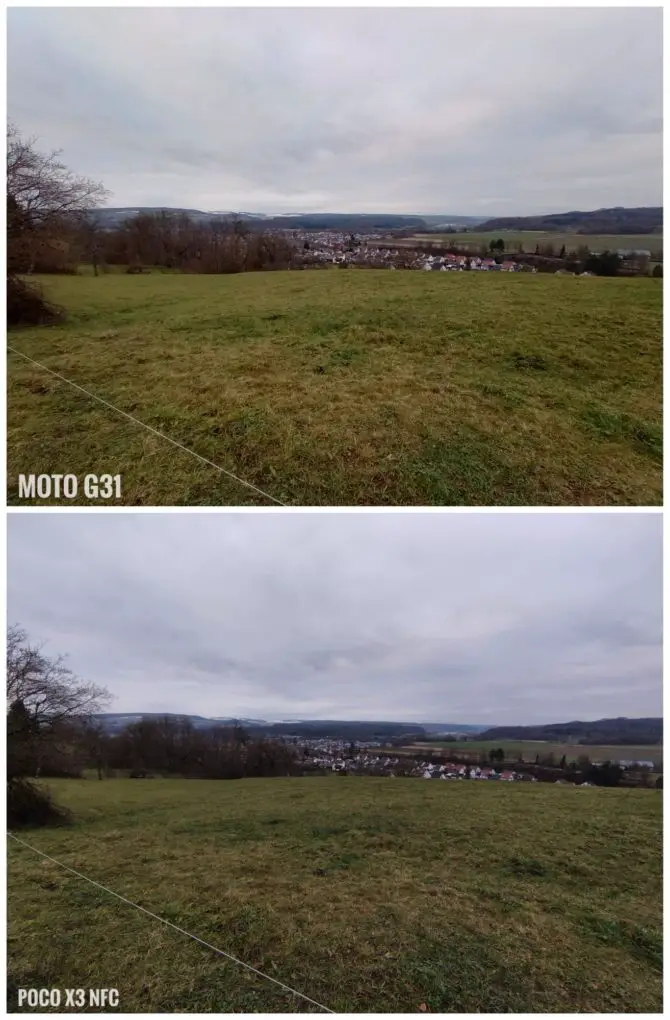 Moto G31 Kameravergleich