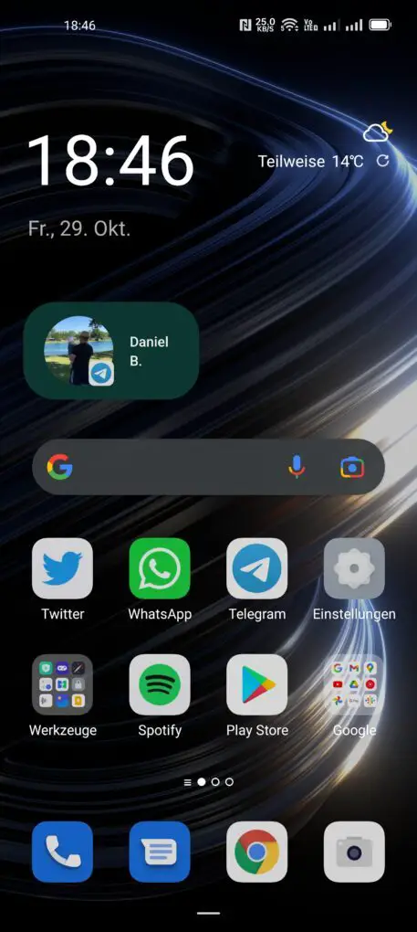 OPPO ColorOS 12 Android 12 Widgets