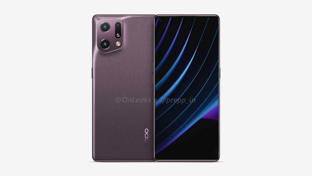 OPPO Find X5 Pro Render