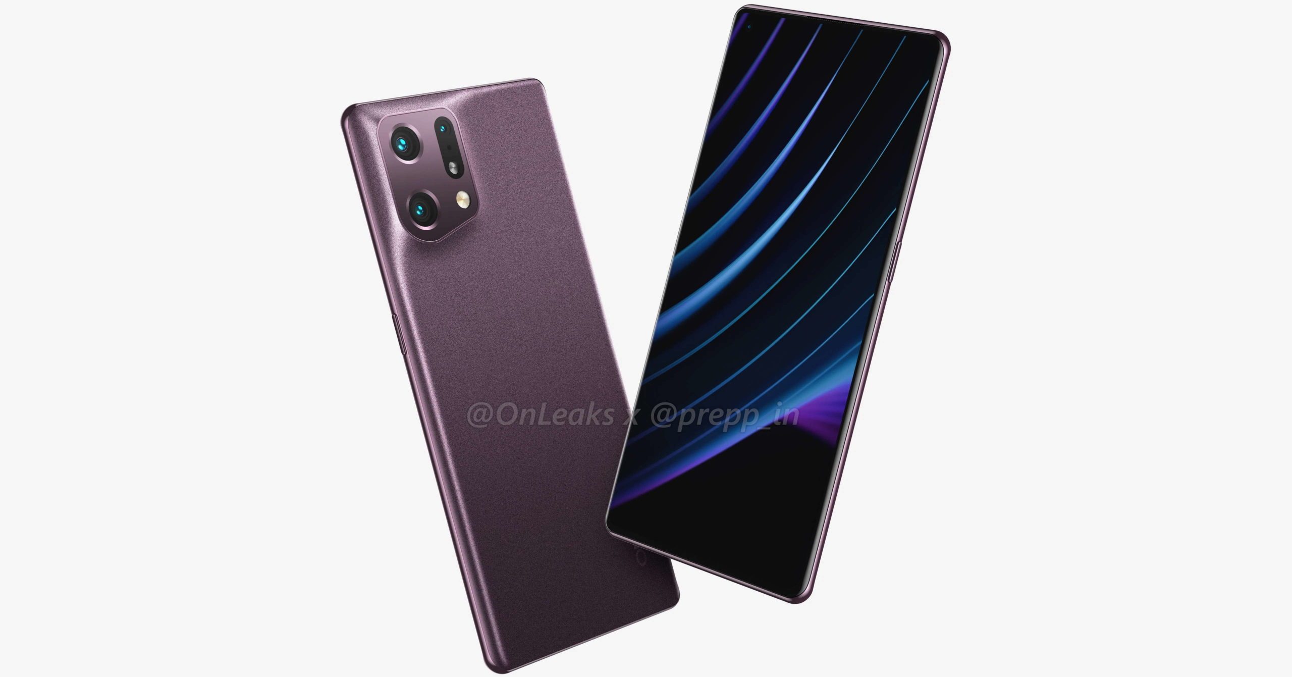 OPPO Find X5 Pro render headers