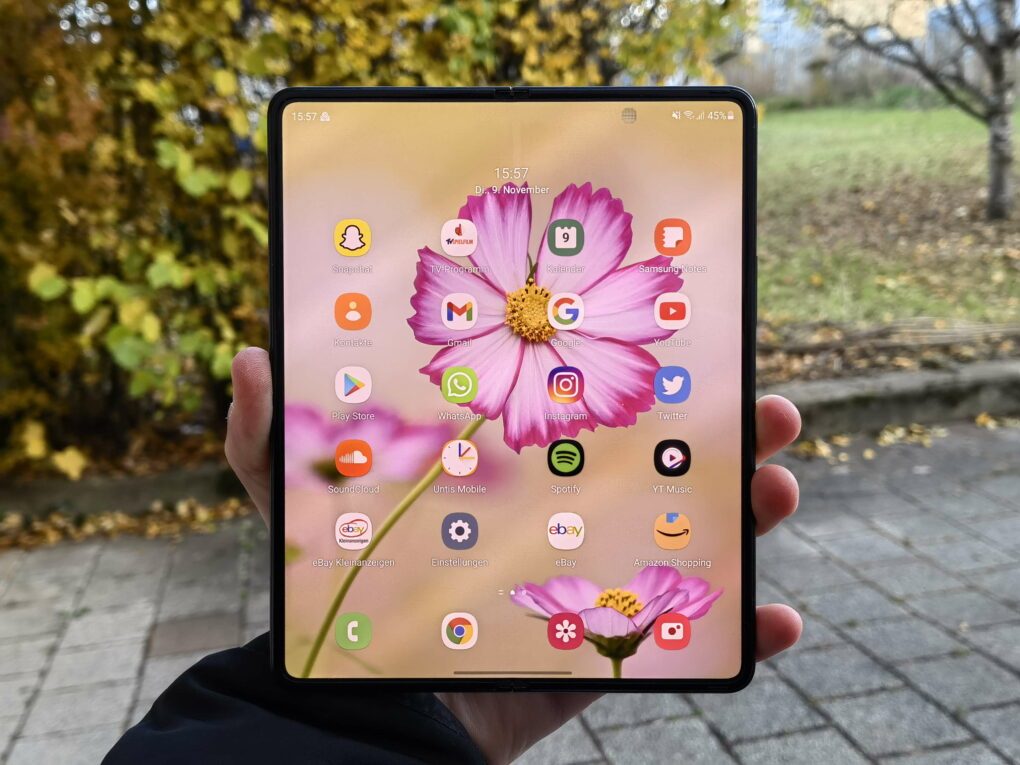 Samsung Galaxy Z Fold3 Vorderseite