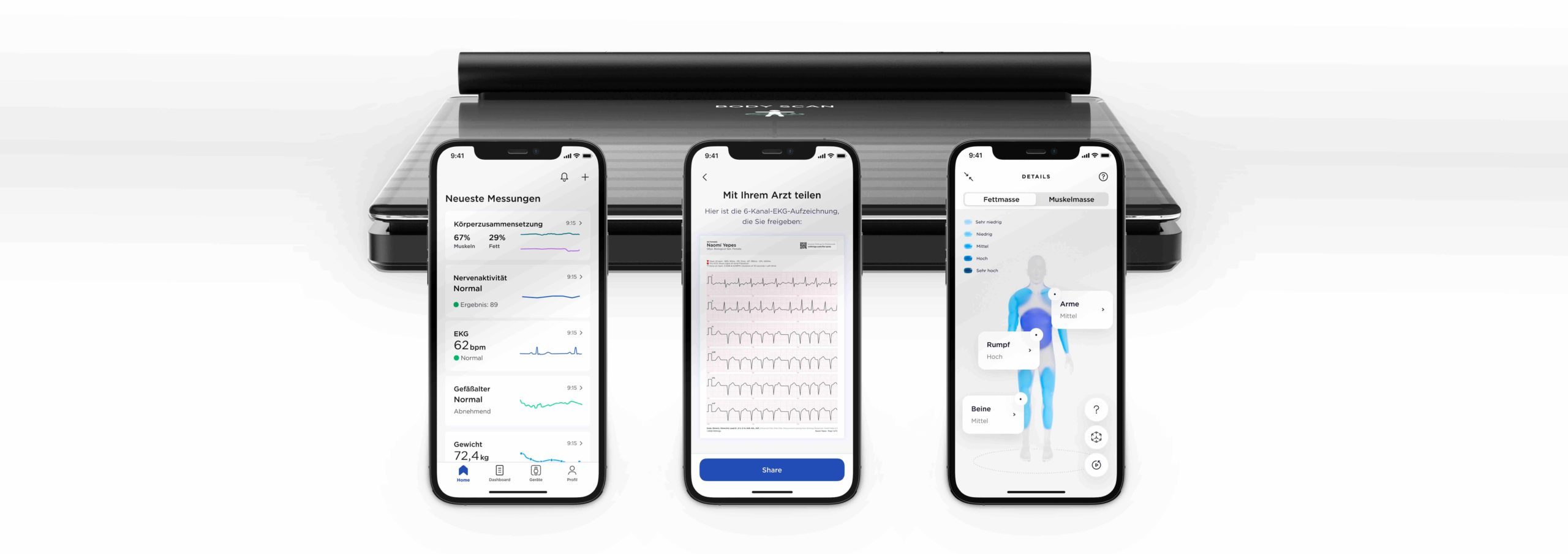 Withings body scan