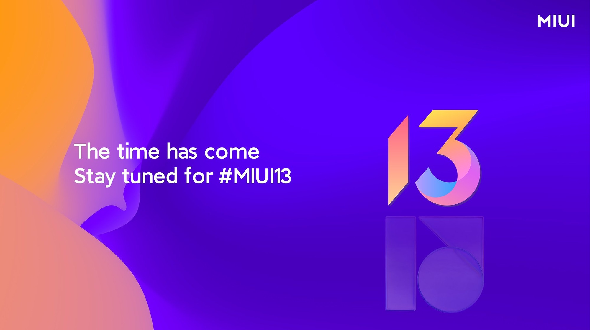 Xiaomi MIUI 13 cover photo