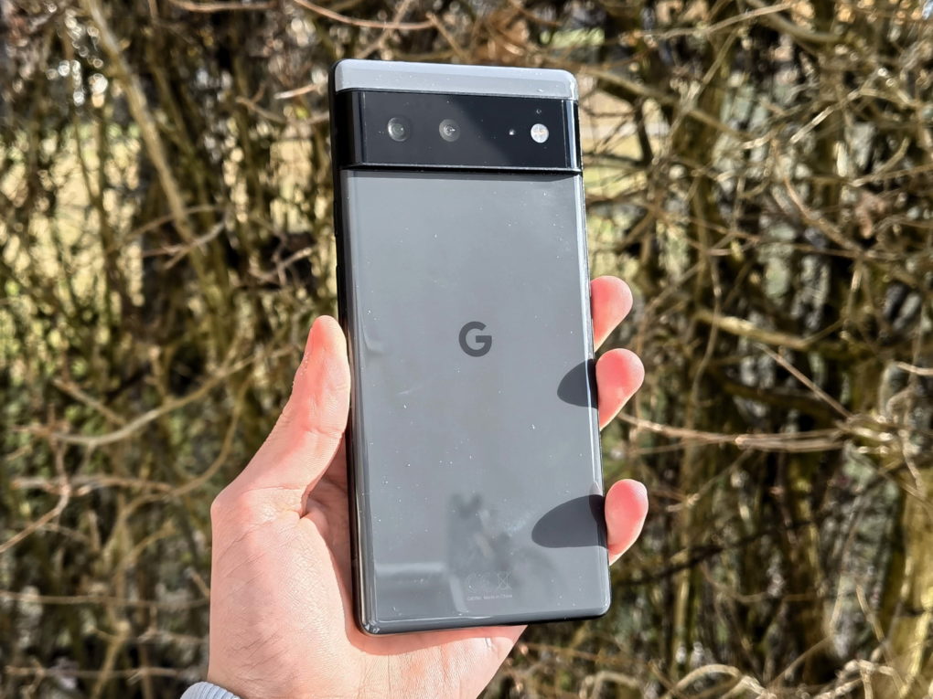 Google Pixel 6 back side