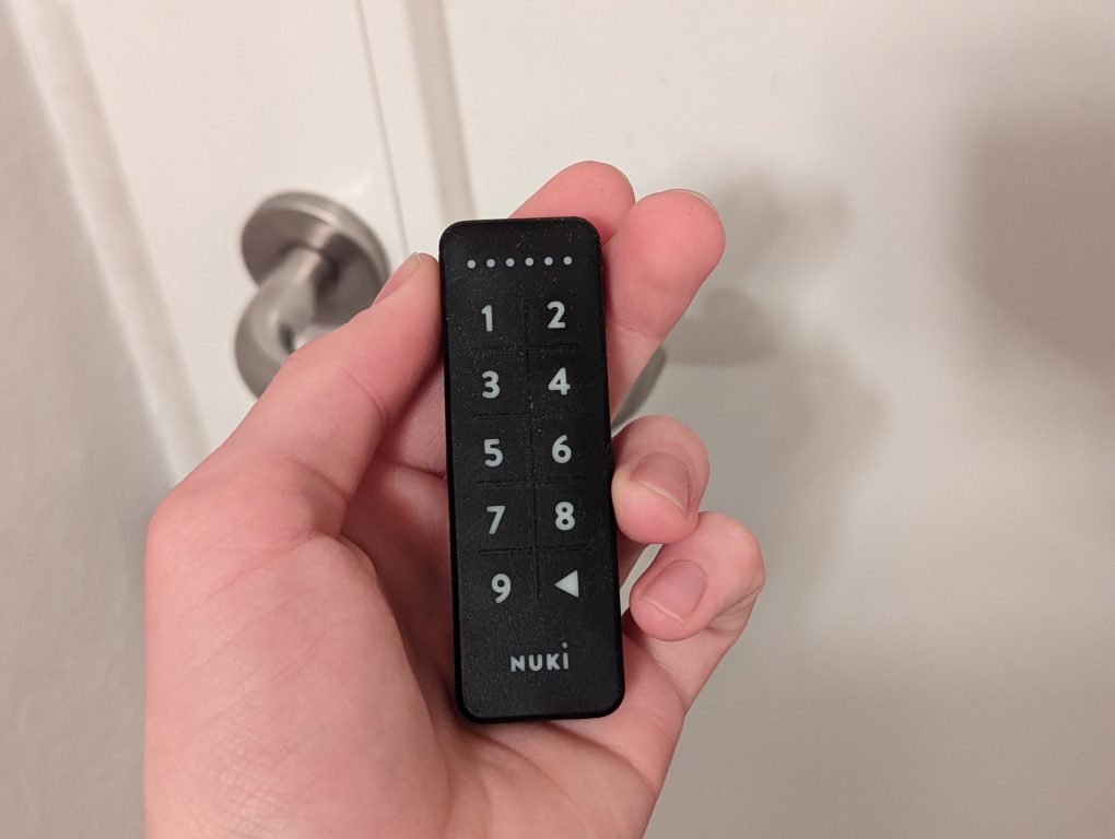 Nuki Smart Lock 3 keypad