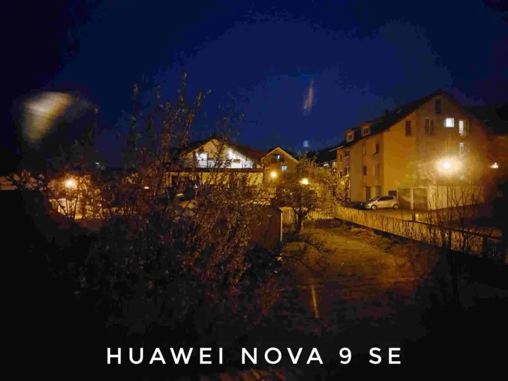 Camera comparison HUAWEI nova 9 SE and Redmi Note 11S: main camera