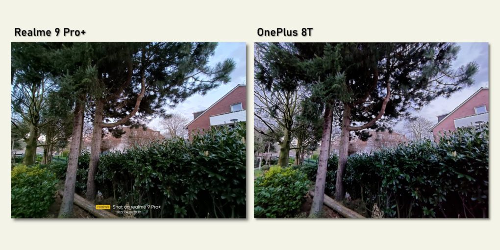 Realm 9 Pro Plus camera comparison OnePlus 8T