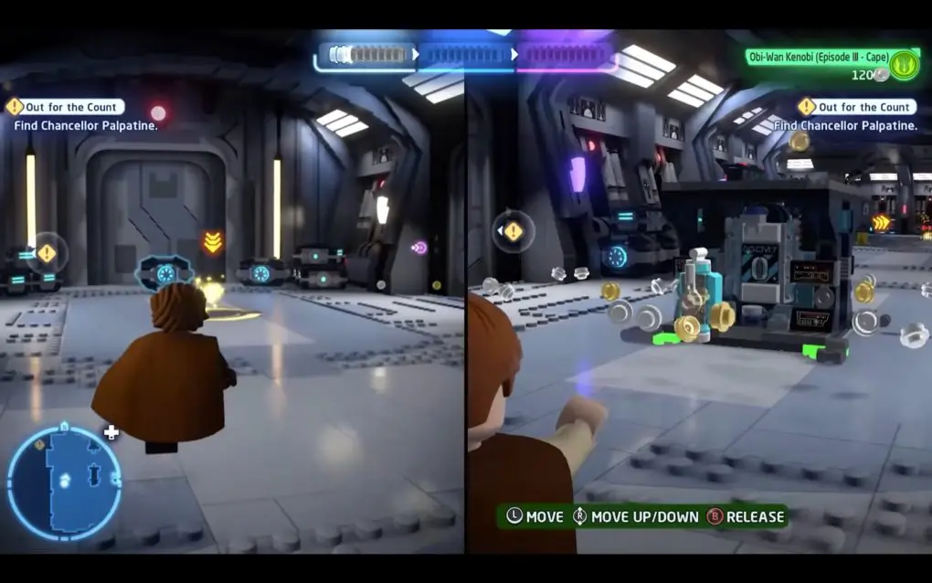 Lego Star Wars The Skywalka Saga Split Screen