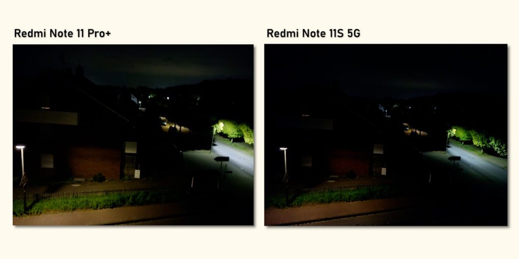 Redmi Note 11 Pro Plus camera comparison night 3