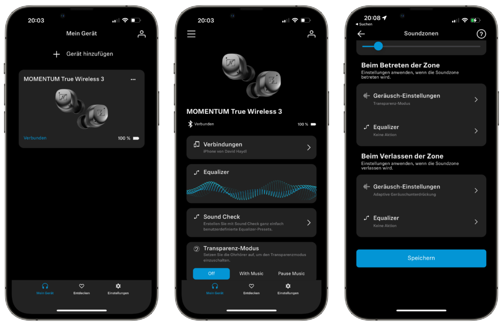 Sennheiser MOMENTUM True Wireless 3 App