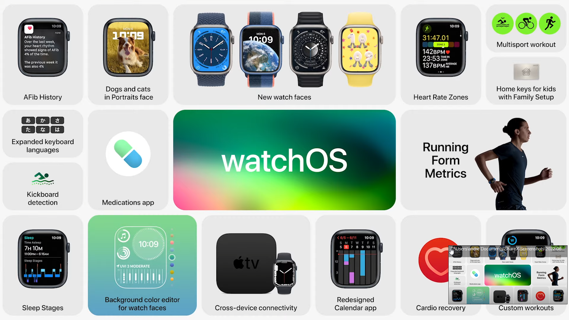 watchOS 9 auf der WWDC 2022 offiziell