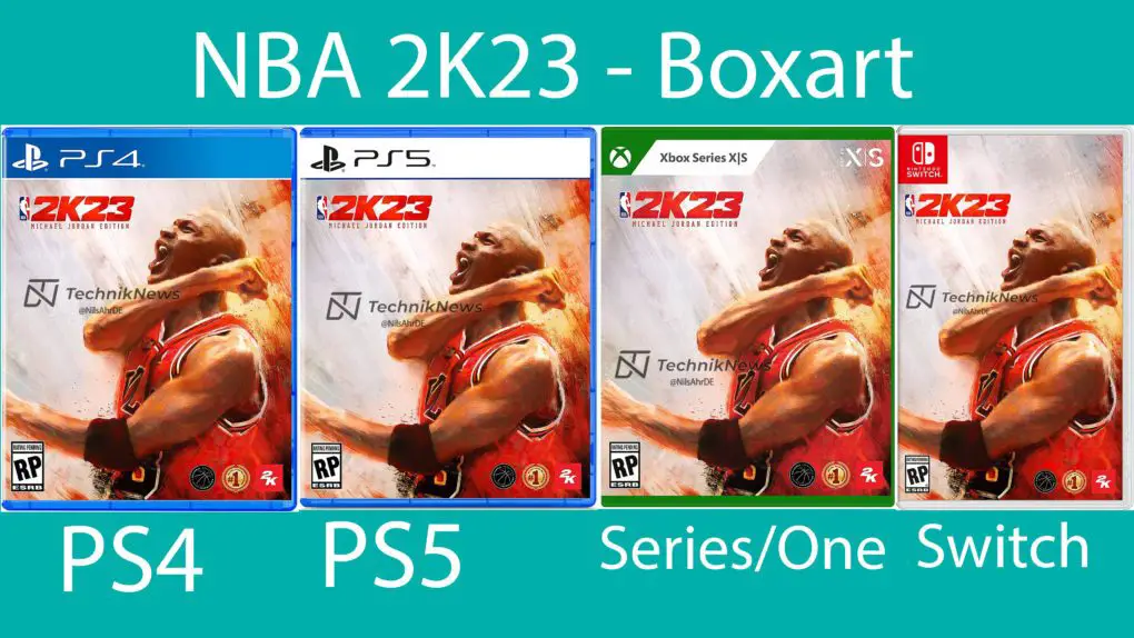NBA 2K23 box art