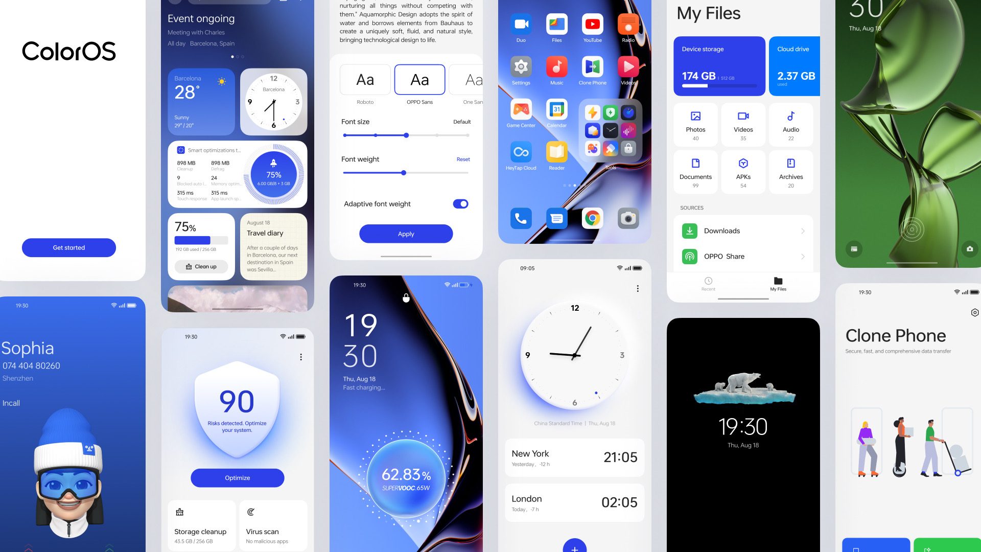 ColorOS 13 Screens