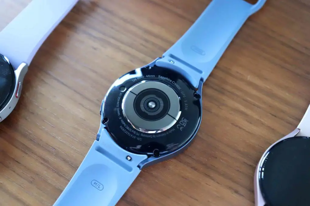 Samsung Galaxy Watch5 Rückseite Test Hands-on