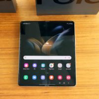 Samsung Galaxy Z Fold4 Front Test Hands-on
