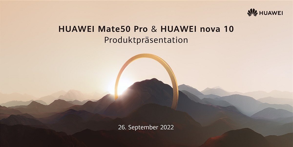 Huawei Mate 50 Pro Global Launch Header