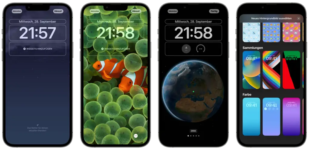 iOS 16 lock screen Apple