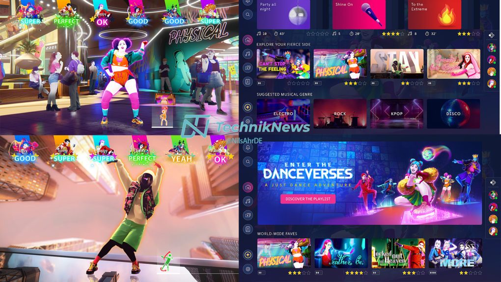 Justdance 2023 screenshots