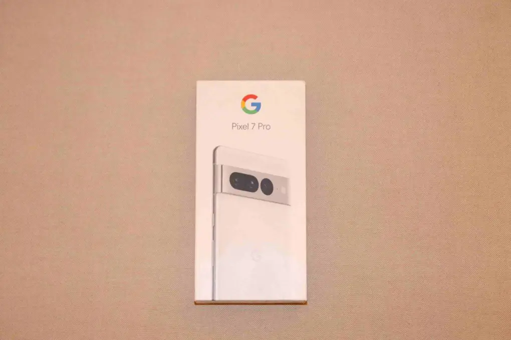 Google Pixel 7 Pro Trial unboxing