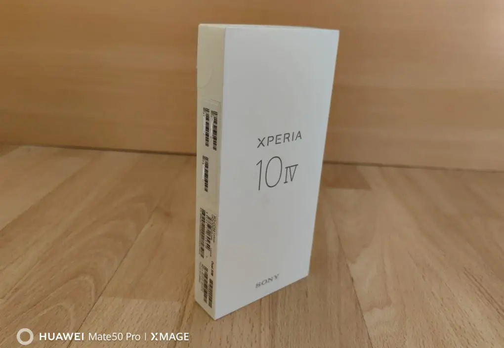 Sony Xperia 10 IV unboxing