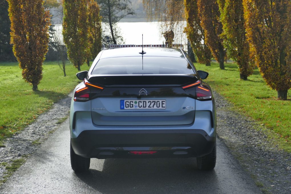 Citroen e-C4 rear