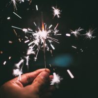 New Year's Eve Sparkler