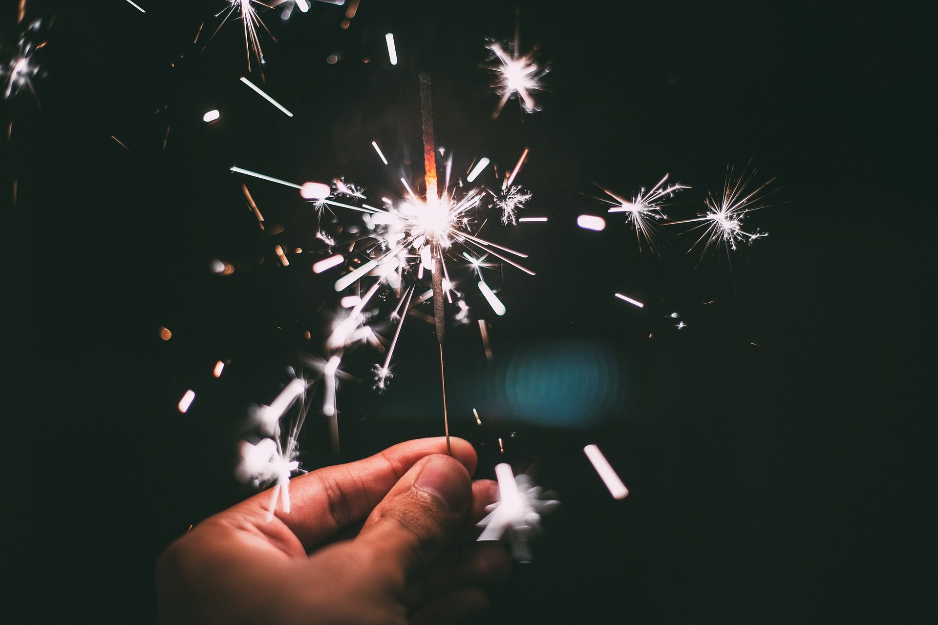 New Year's Eve Sparkler