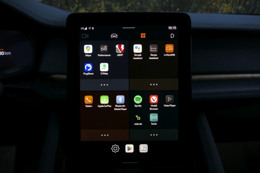 Polestar 2 apps