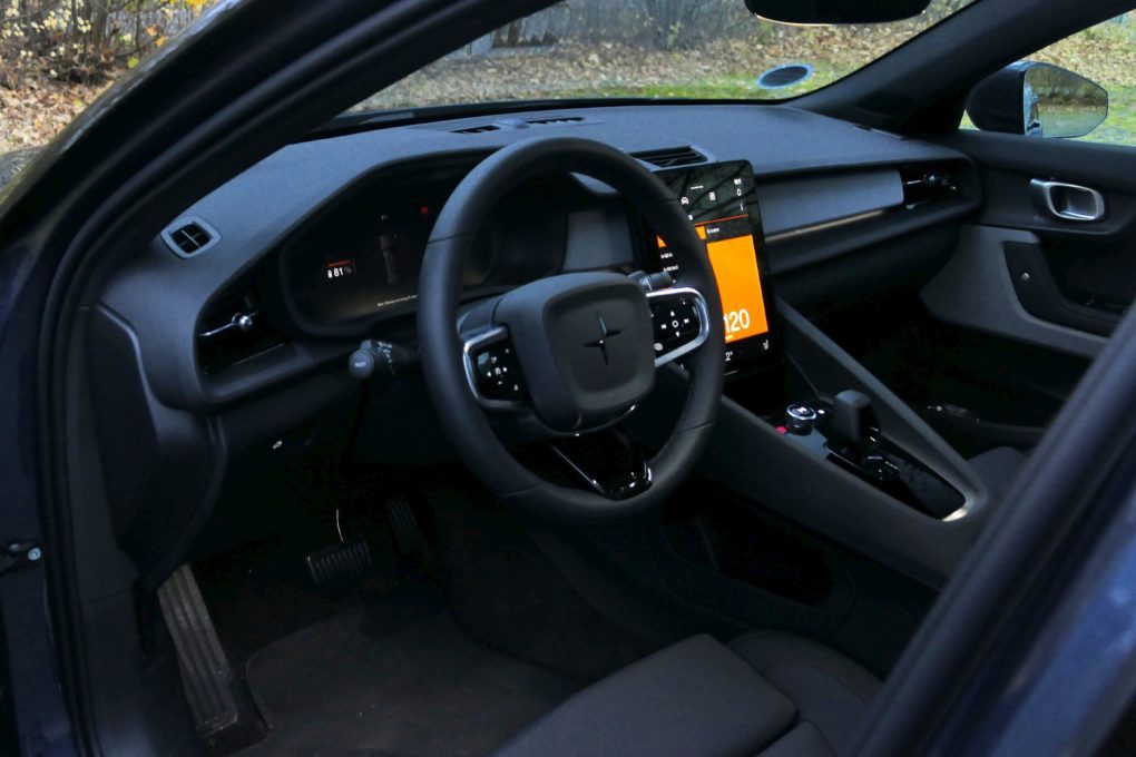 Polestar 2 interior