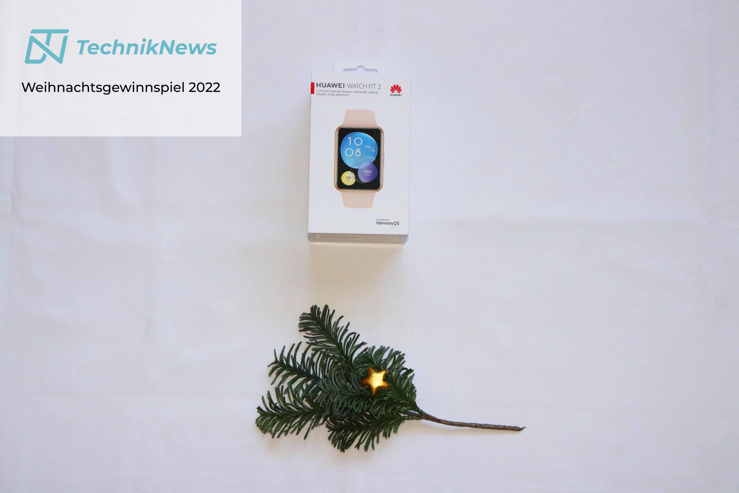 TechnikNews Weihnachtsgewinnspiel 2022 Huawei Watch Fit 2