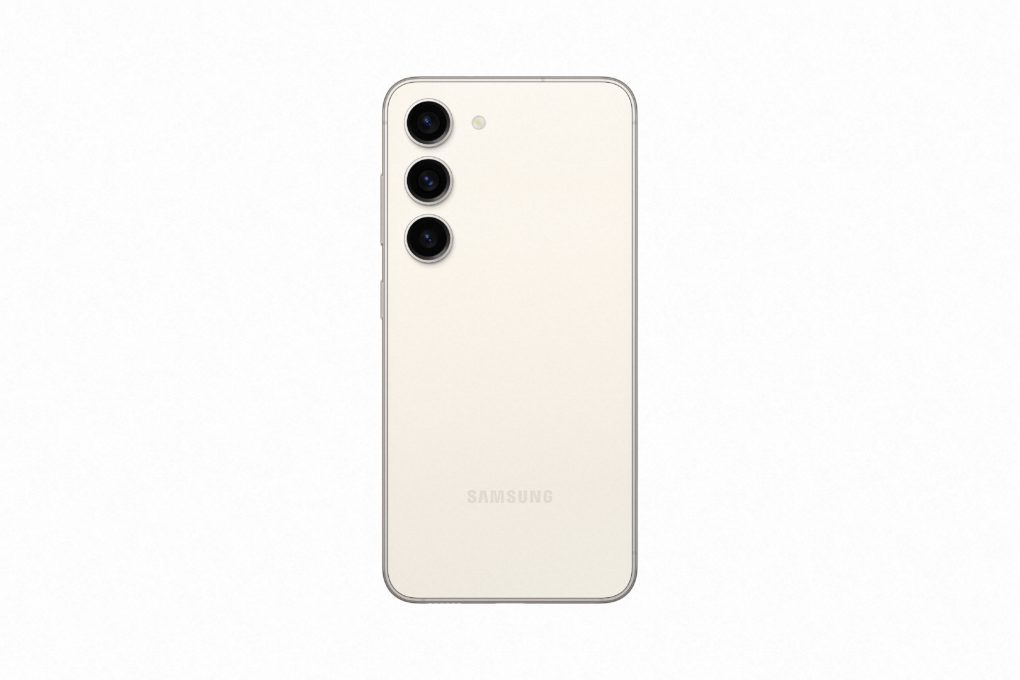 Galaxy S23_Product Image_Cream_Back_HI