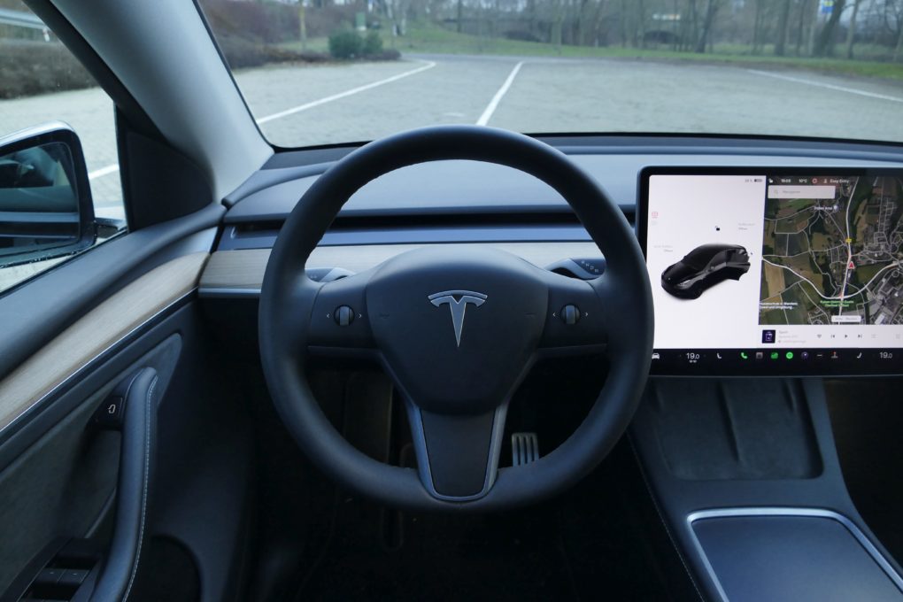 Model Y driver POV