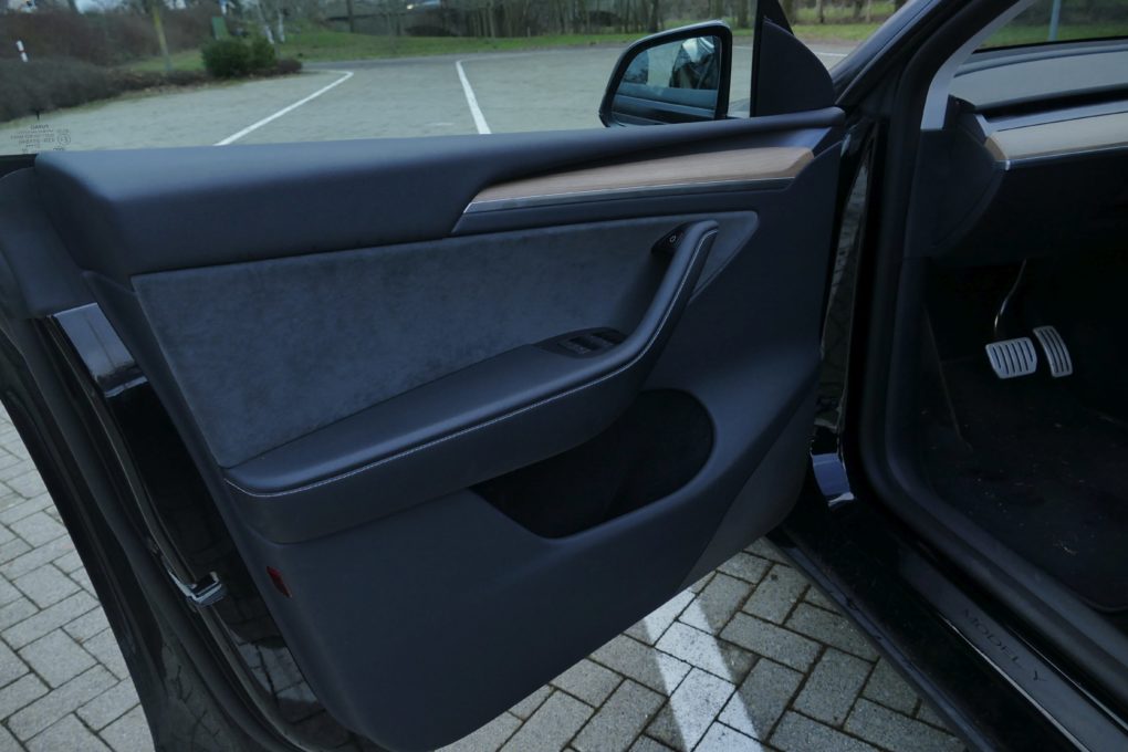 Model Y driver's door