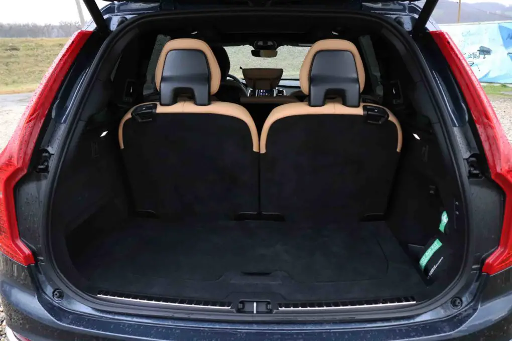 Volvo XC90 Test Sieben Sitze Kofferraum