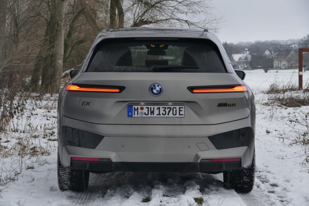 BMW iX M60 rear