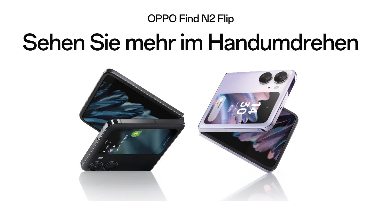 OPPO Find N2 Flip Launch Beitragsbild
